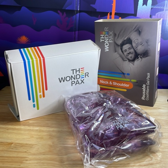 The Wonder Pax Neck & Shoulder Reusable Cool/Warm Gel Pack New In Box - Picture 9 of 12